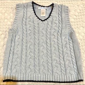 Janie and Jack 2T wool/cotton sweater vest